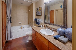 Two Bedroom Apartments for Rent in Houston, TX - Model  Bathroom